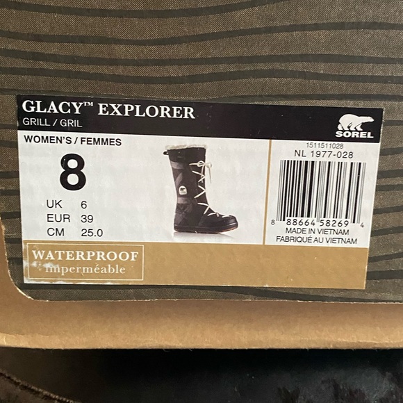 Sorel GLACY Explorer Waterproof  Boots (8) - Picture 10 of 11